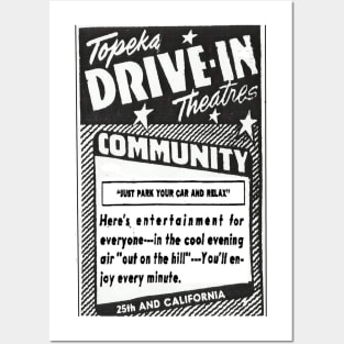 Community Drive In Posters and Art